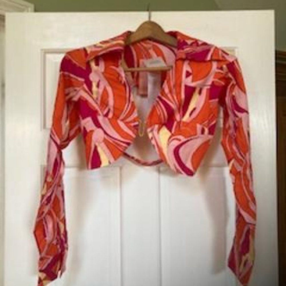 Cutl Gala Soraya Multi pink short top